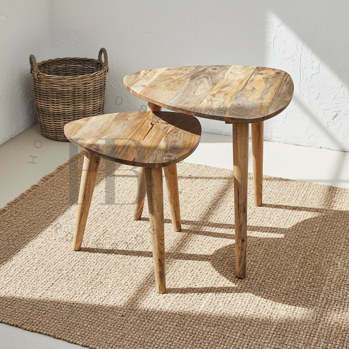 Scandi Mango Nest of Tables