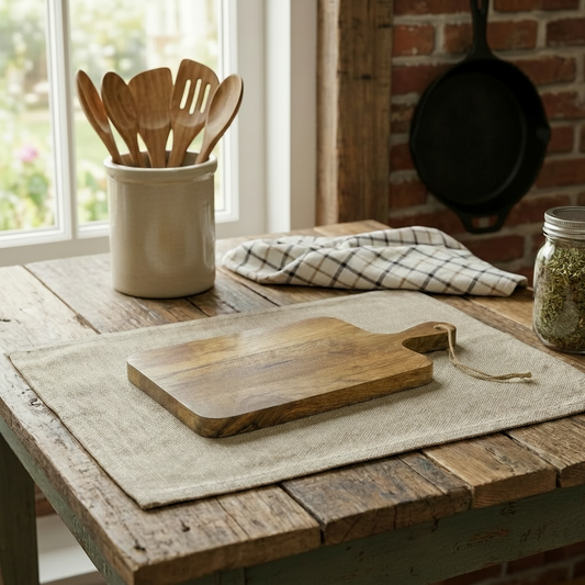 Small Serving/Chopping Board - Mango Wood